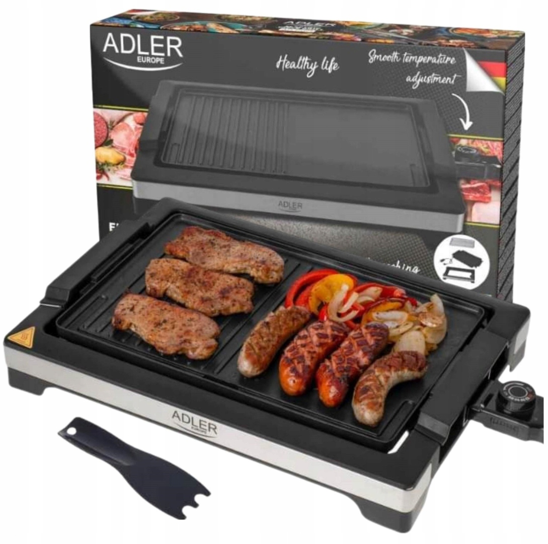 GRILL ELEKTRYCZNY STOŁOWY 3000W REGULACJA TEMP