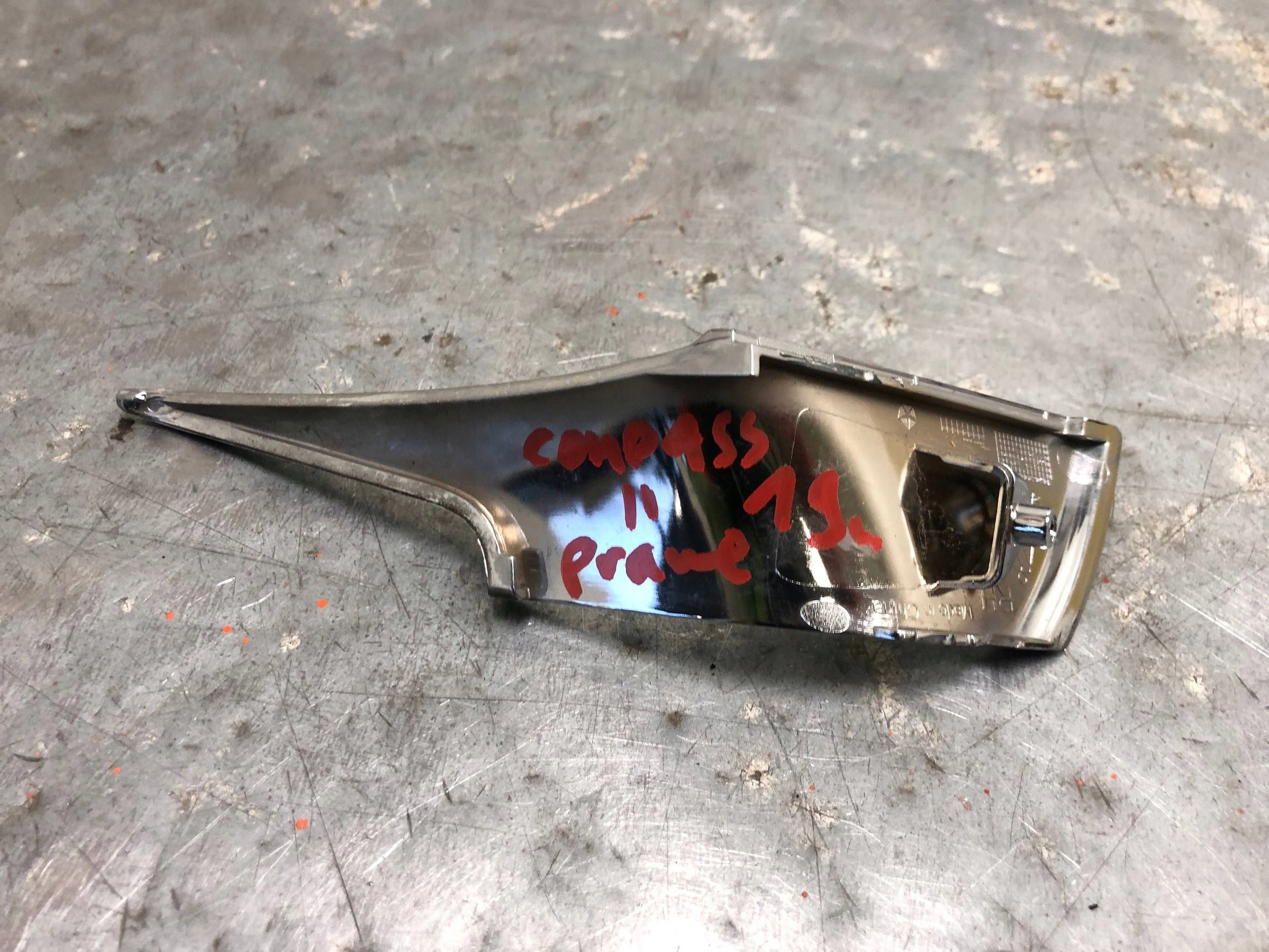 CHROM cover mirrors right JEEP COMPASS II