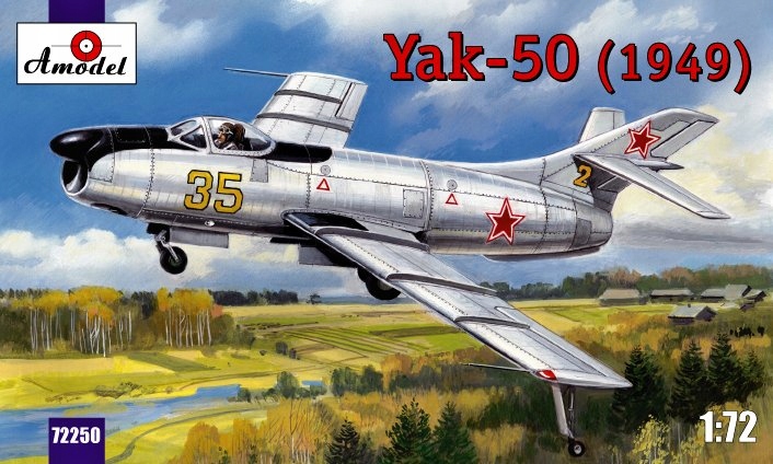 Yak-50 (1949) (Jak-50) A-model 72250 1:72