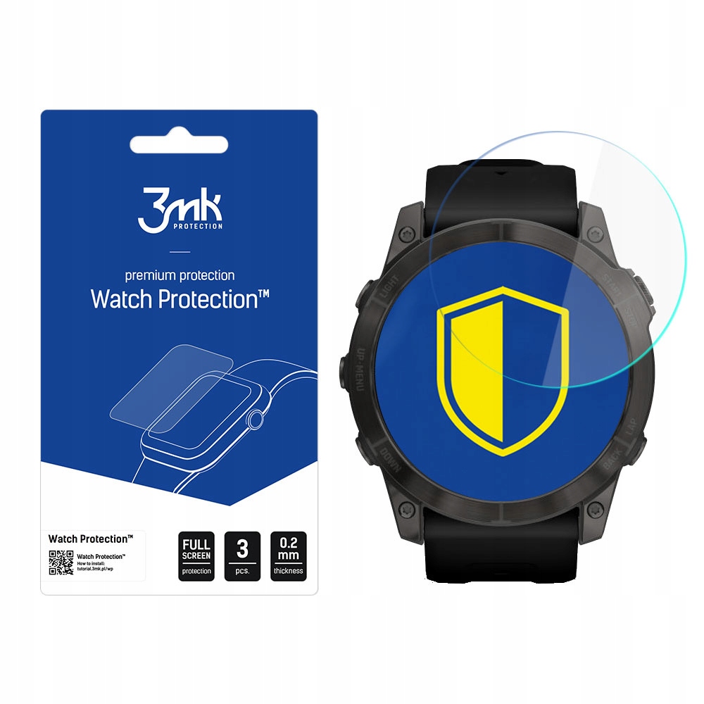 3MK Szkło Hibrydowe Do Garmin Fenix 7 Protekcja Flexibleglass