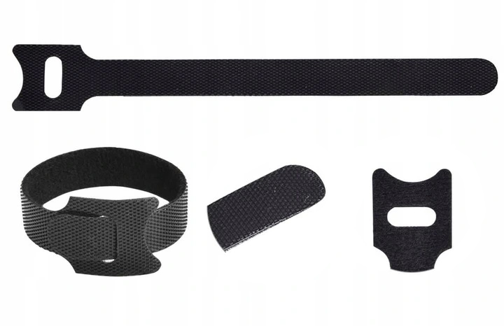 

10 Sztuk Opaska Zaciskowa Rzep Organizer Kabli