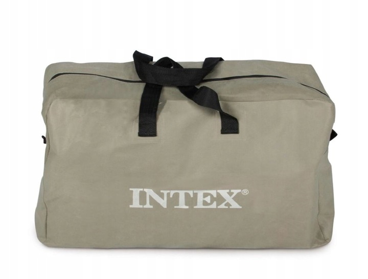 PONTON 4 OSOBOWY WĘDKARSKI INTEX WYGODNY DMUCHANY POMPKA + 2 WIOSŁA GRATIS Możliwość zamontowania silnika tak