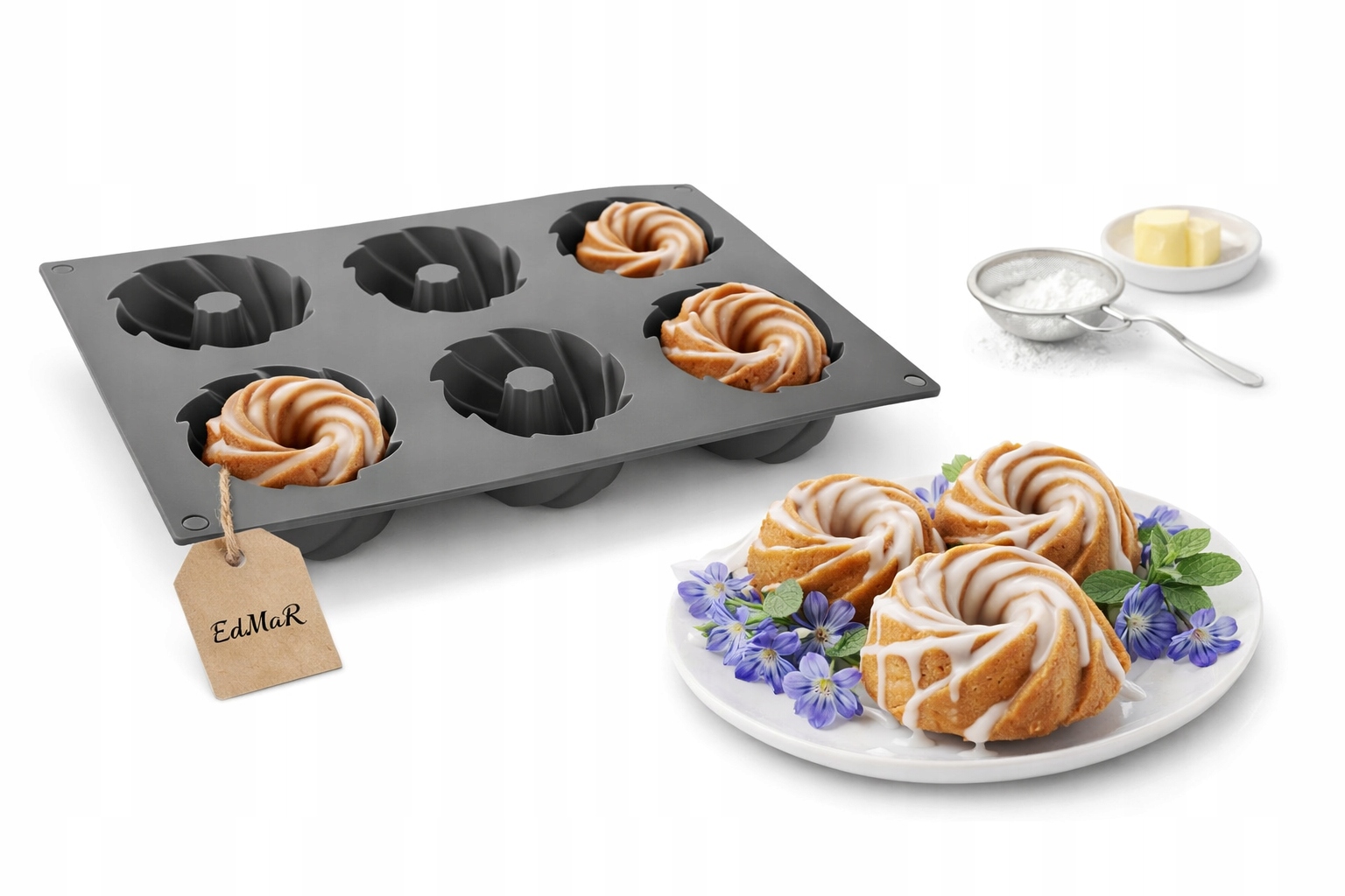 СИЛИКОНОВАЯ ФОРМА ДЛЯ ВЫПЕЧКИ ПАСХАЛЬНЫХ КЕКСОВ