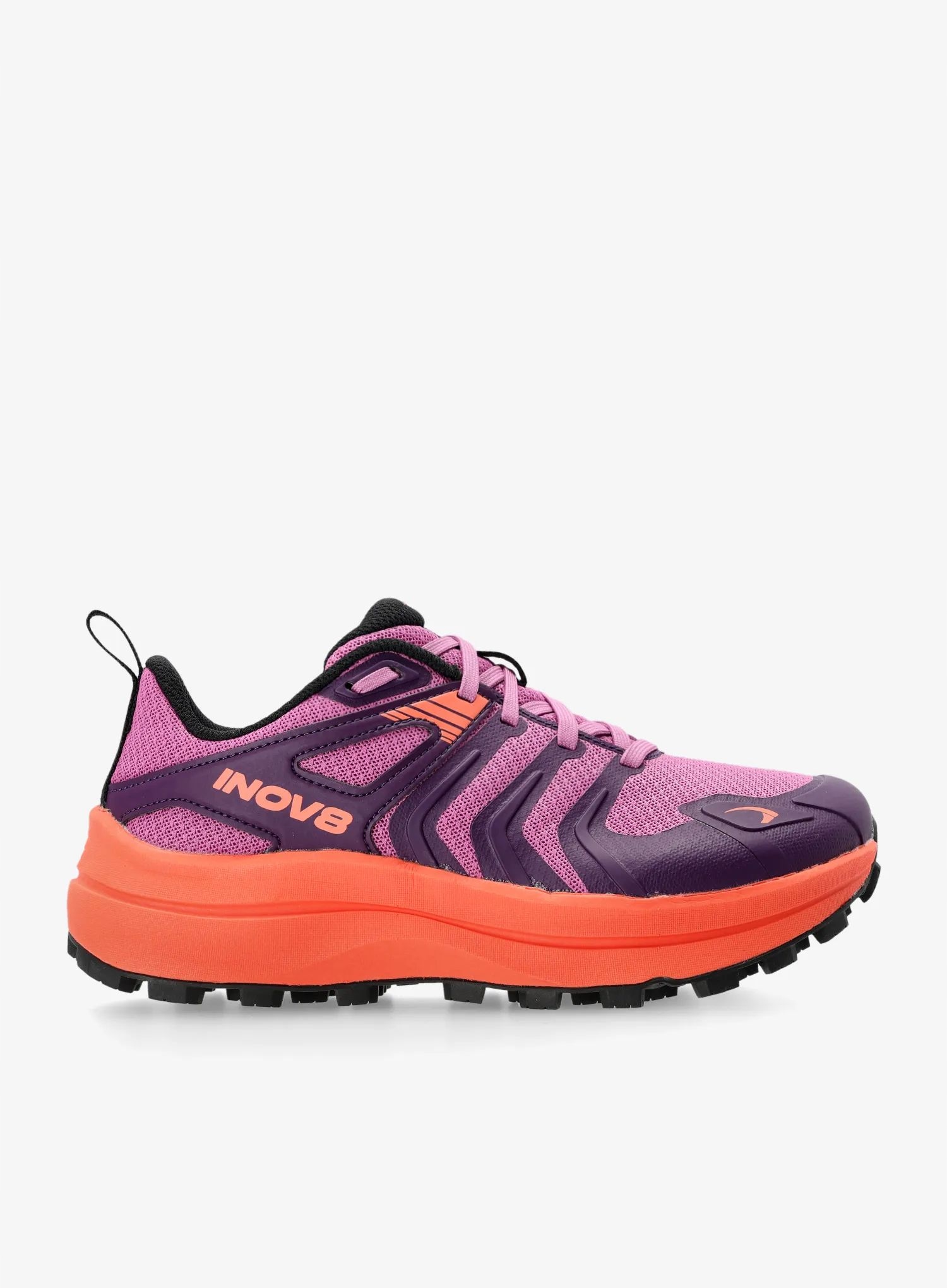 Dámské trailové boty Inov-8 TrailTalon Max fialová/korálová 38,5