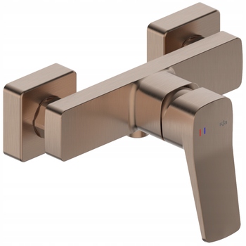Kfa Nástenná Sprchová Batéria Malaga, Brushed Rose Gold Pvd