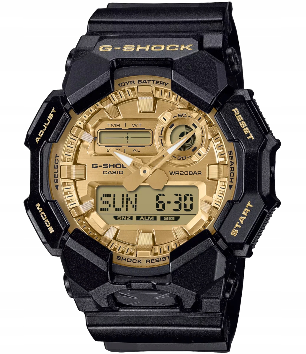 Sportovní pánské hodinky Casio G-Shock GA-010GGB Gwar.3+3L Zibi Gravírování