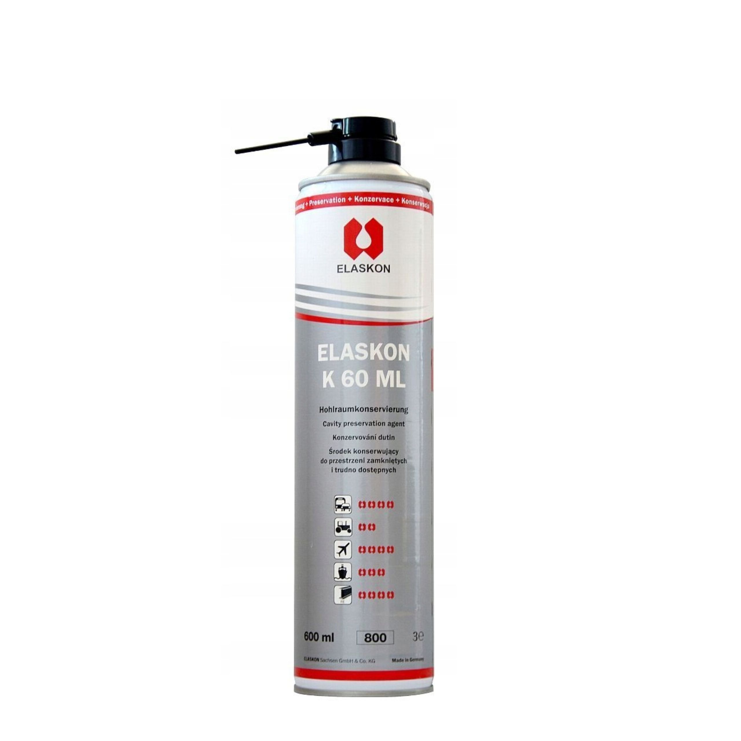 Środek do konserwacji profili zamkniętych Elaskon K60 ML Spray 600 ml