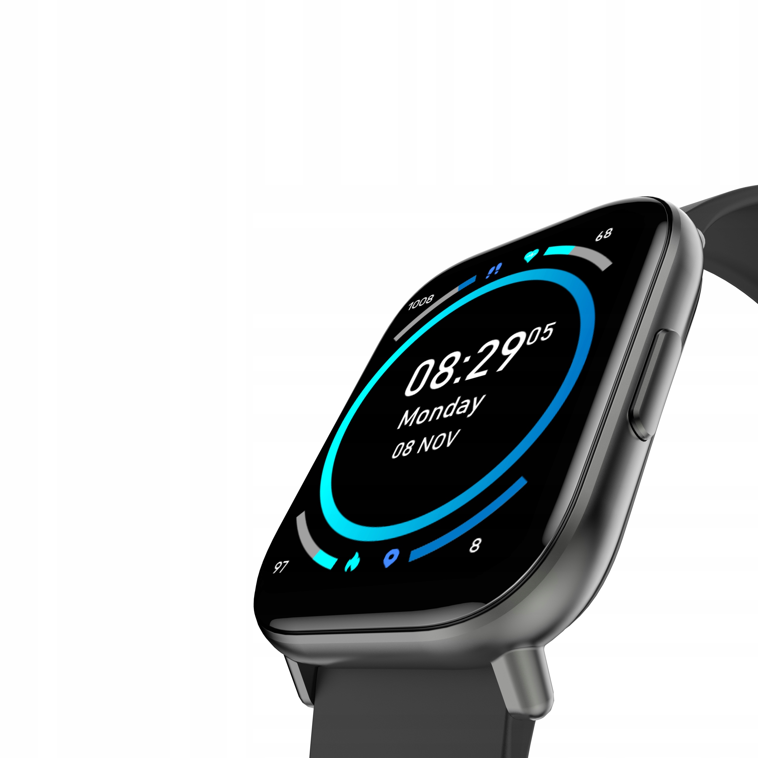 SMARTWATCH ZEGAREK ORO-FIT PRO GT BLACK Stan opakowania oryginalne