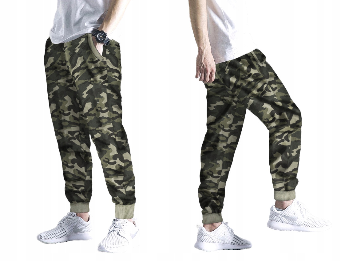 

Spodnie Dresowe Moro Męskie Dresy Army 4310-02 4XL