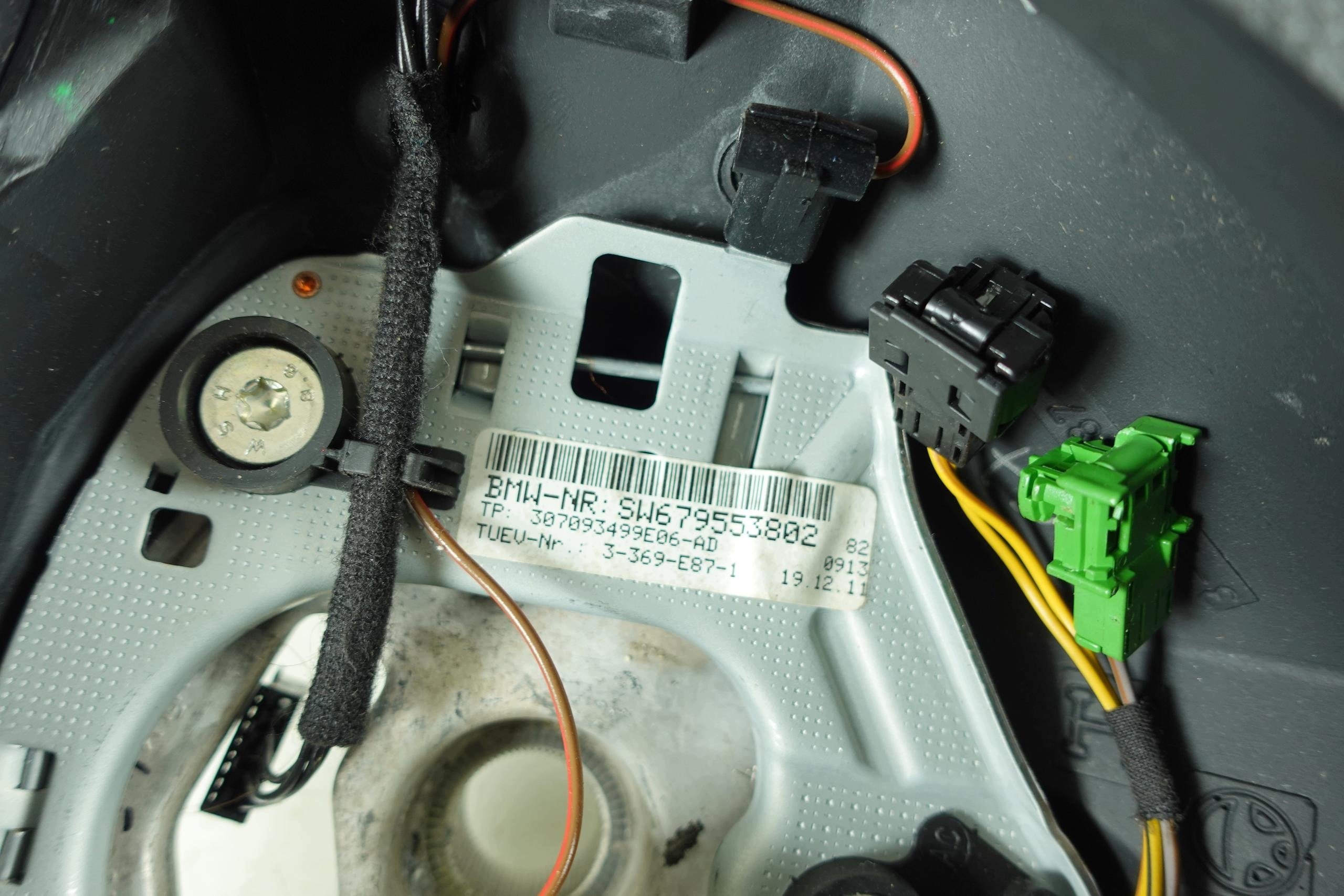 lenkrad Leder SKORZANA BMW 1 E81 E82 E87 3 E90 E91 SPORT 679553802