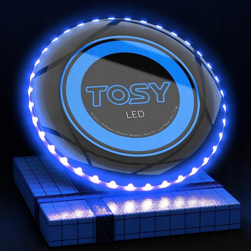 TOSY 36 and 360 LED flight discs,