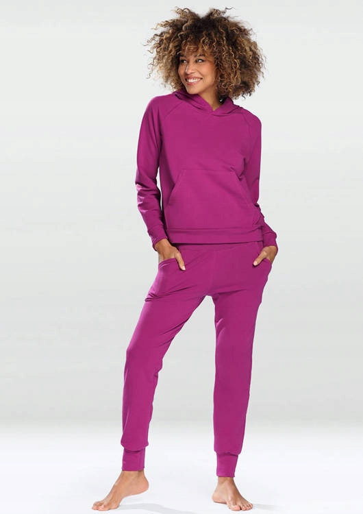 Seattle Dámský teplákový komplet Dkaren – fuchsiová barva