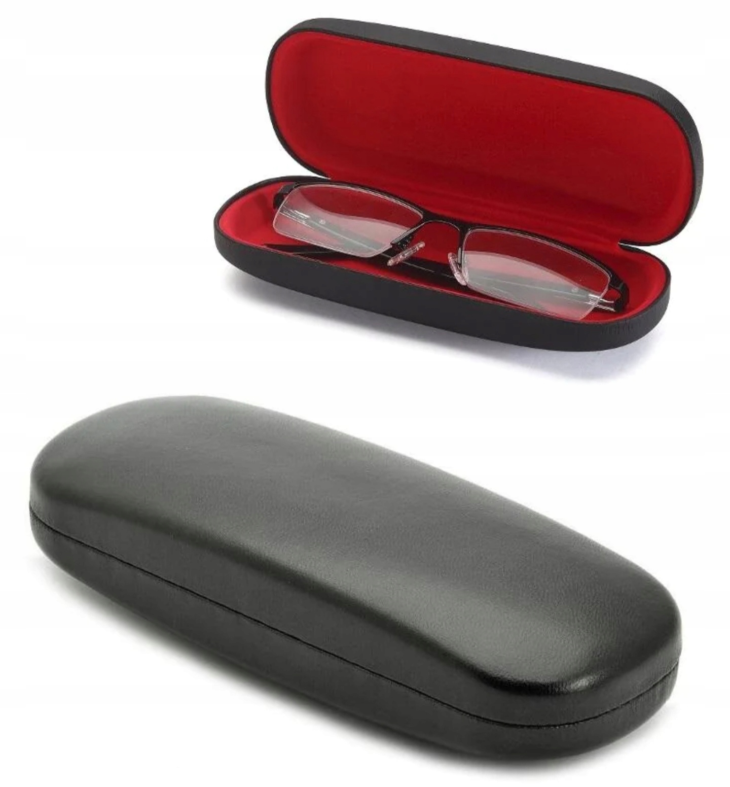ETUI TWARDE NA OKULARY + ŚCIERECZKA JAKOŚĆ POKROWIEC FUTERAŁ Marka inna
