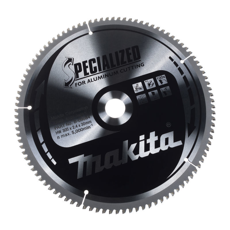 

Piła tarczowa do aluminium 305x30mm Makita B-09684