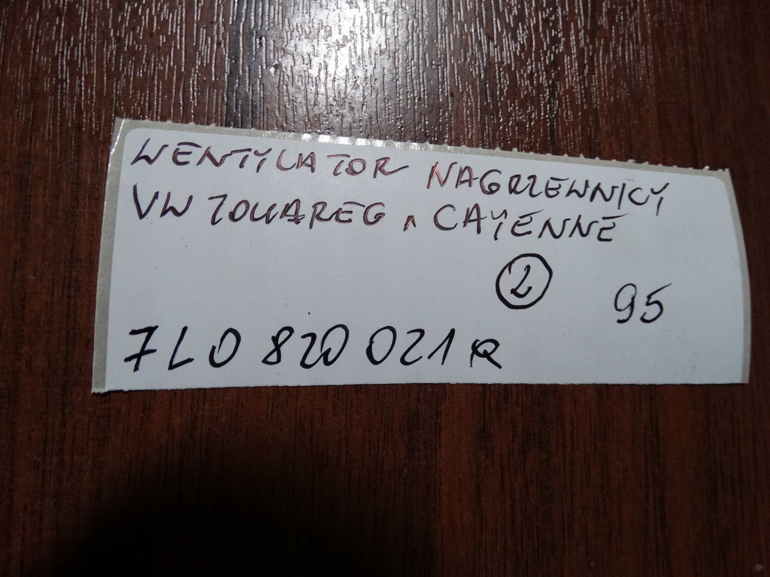 IDEAL ventilátor topení VW TOUAREG CAYENNE 1