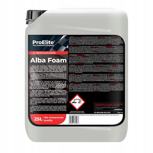 PROELITE _ ALBA FOAM 25L _ ZASADOWA, AKTYWNA PIANA _ PRE006
