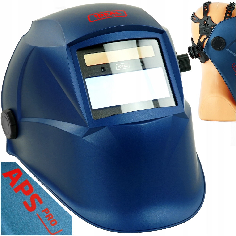 PRZYŁBICA spawalnicza MASKA samościemniająca APS 510G MIG TIG MMA IDEAL LCD