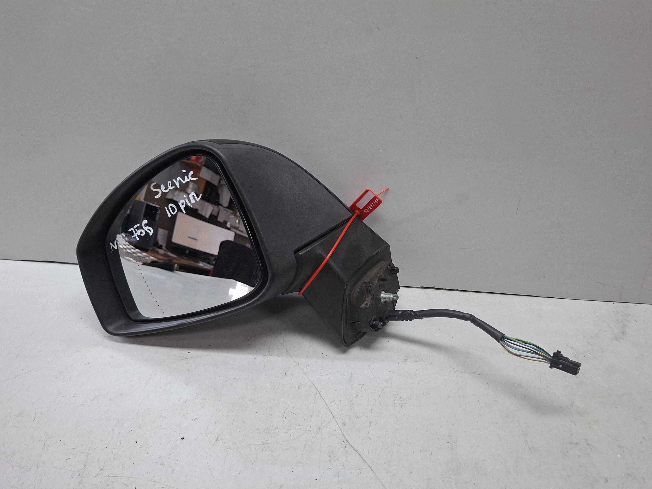 spiegel links 10 PIN RENAULT SCENIC III 2009
