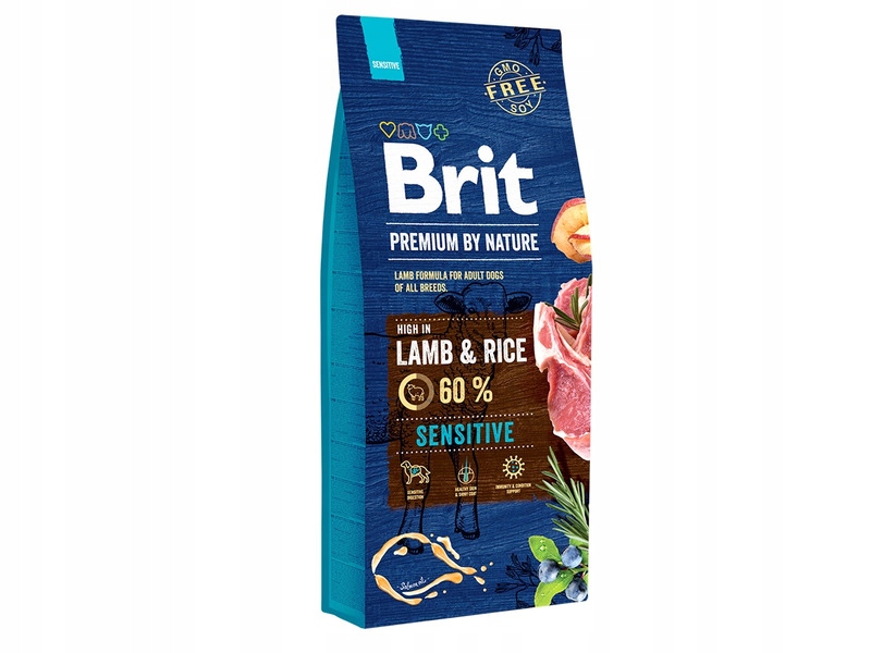 Karma dla psa Brit Jagnięcina z ryżem 15 kg