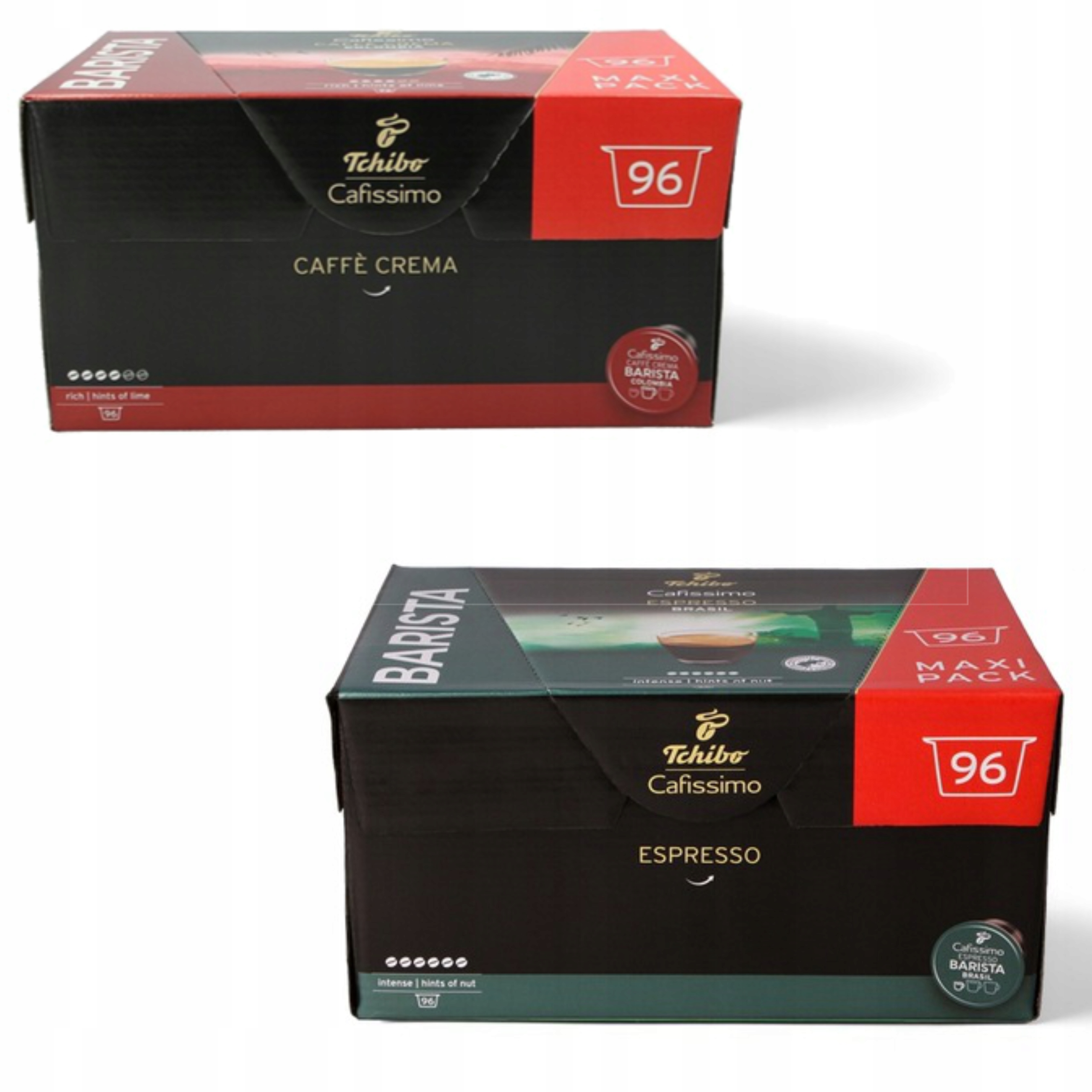 Tchibo Cafissimo Colombia 96 kapslí Káva Arabika Brasil 96 kapslí