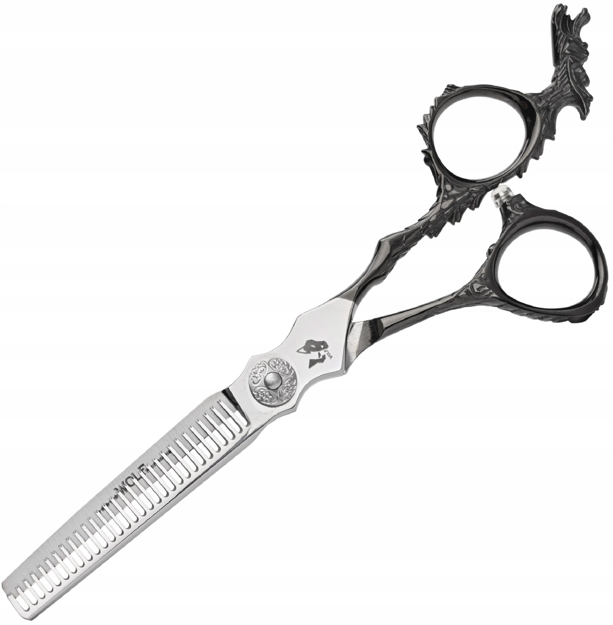 Kadeřnické nůžky na stříhání vlasů WOLF6,0