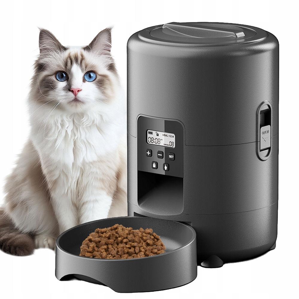 Inteligentní Hodinový Automatický Podavač Pro Kočky A Psy Dávkovač 2 L