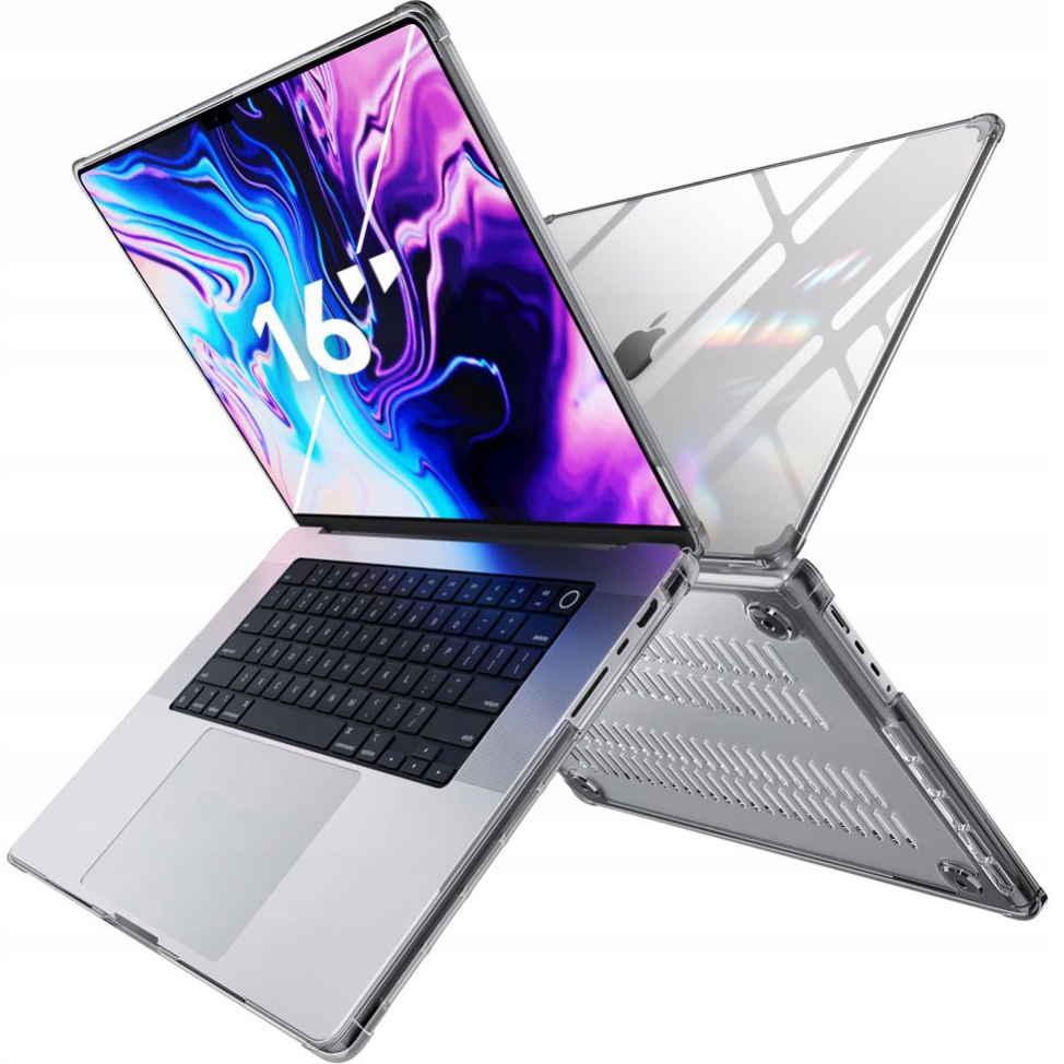 Pouzdro pro MacBook Pro 16 2021-2026, Supcase Ub Clear, lehké pouzdro pro notebook