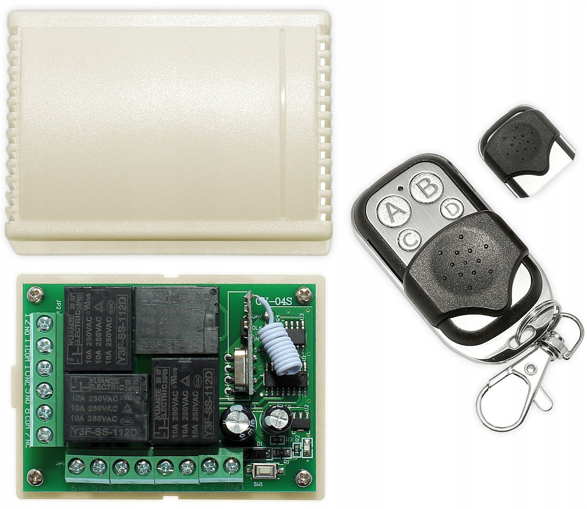 Przekaźnik Omega RLY4ch433Mhz4B