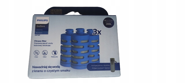 

Wkład filtrujący Philips GoZero 3 szt.