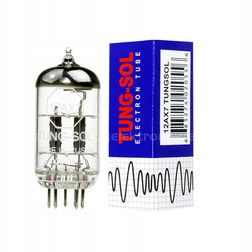 12AX7 ECC83 Tung-Sol – 1 Ks – vyvážené vyvážení