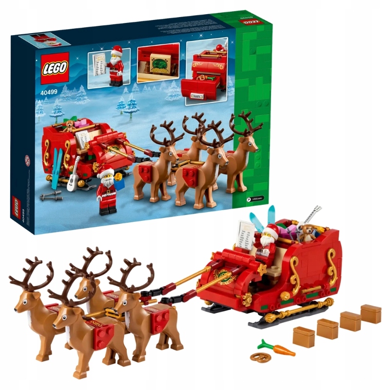 Lego Stavebnice sada Santovy saně