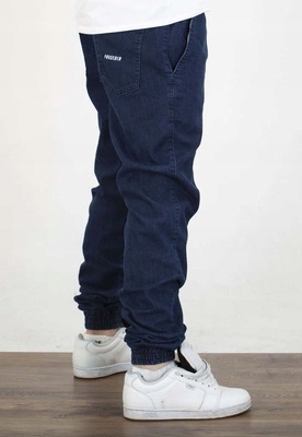 Kalhoty Chada Jeans Joggery Haft tmavě modré