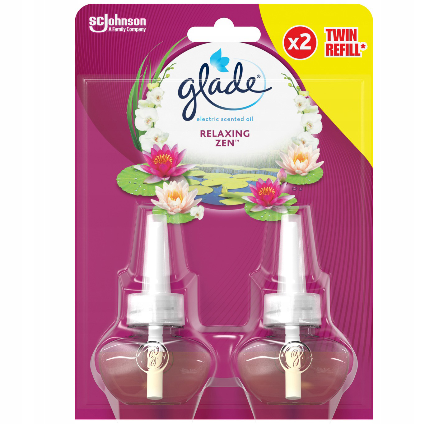 

Glade wkład do odświeżacza Relaxing Zen 2X20 ml