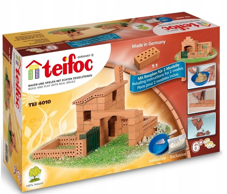 

Teifoc 4010 Budowle Z Cegiełek Mały Domek 2 Plany