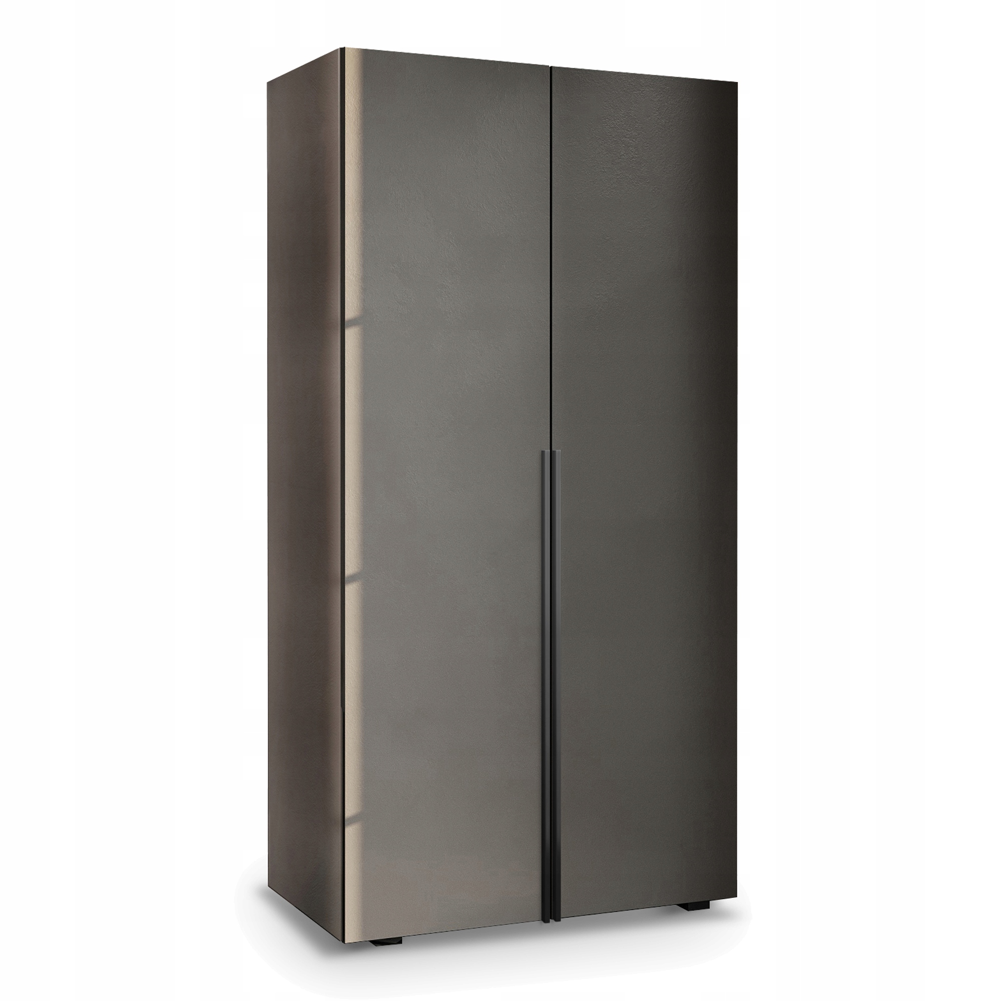 Skříň 90 CM S Výklopnou Předsíní Šedá Aria Hexa Černá