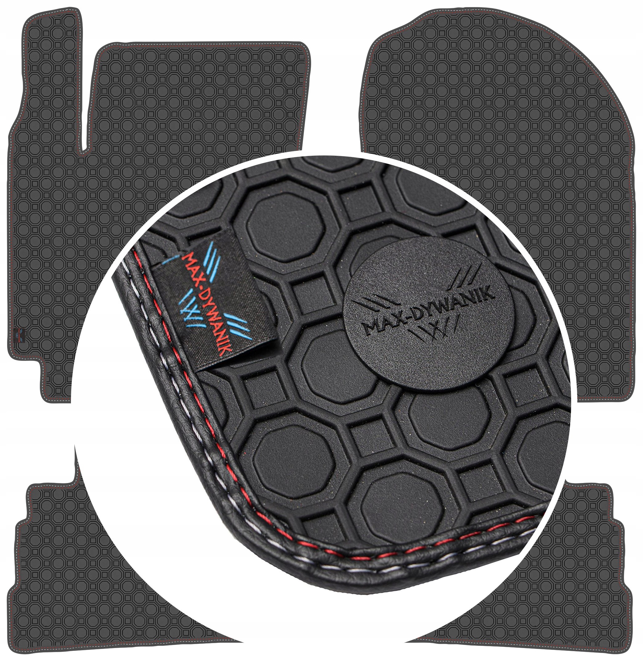 Hyundai Kona 2017 Čierne koberčeky