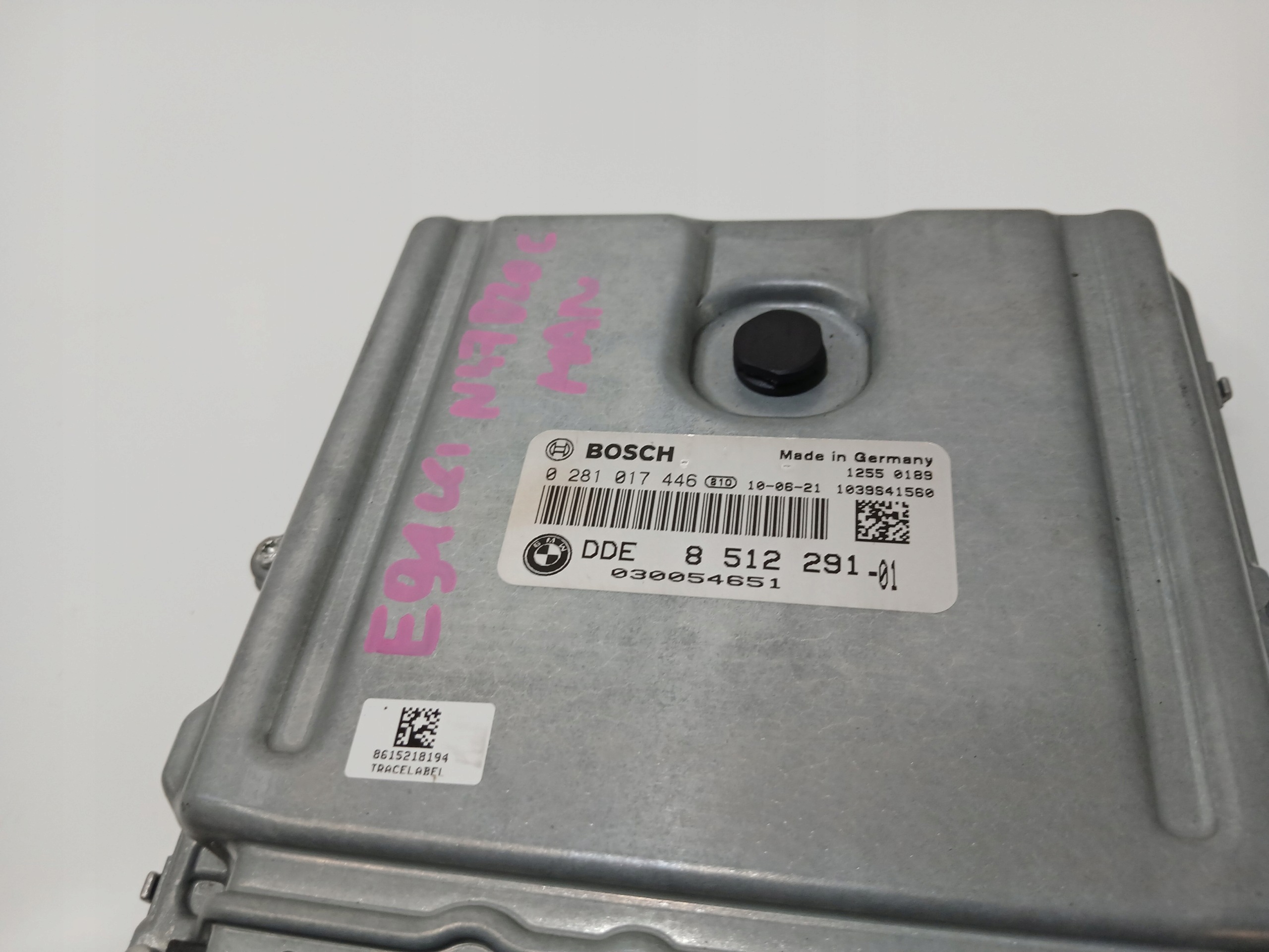 computer control unit of the engine BMW E90 E91 N47D20C OE 8512291 (0005005)