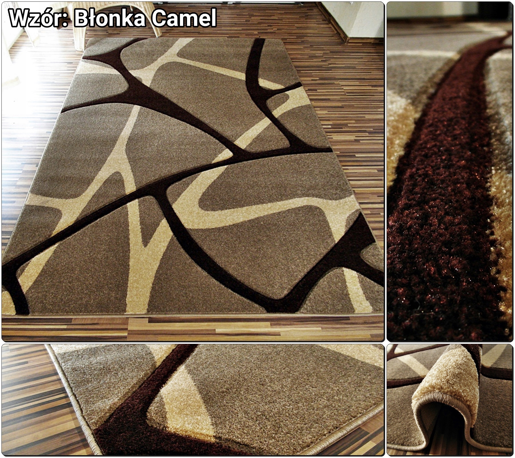 Dywan MIX Nowoczesne Dywany Fryz 3D! 240x330 [~250x350] Wzory do wyboru Długość 330 cm