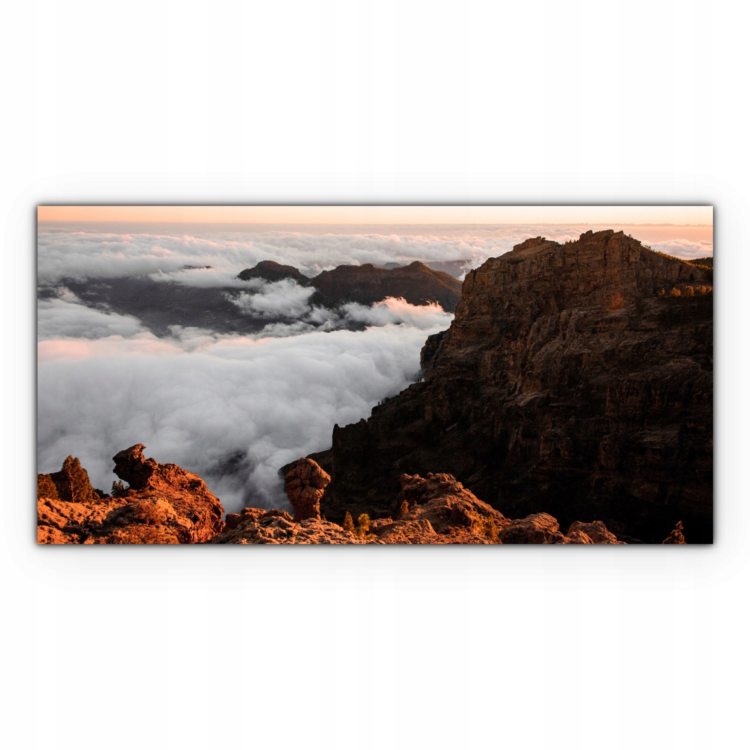 

Obraz canvas na ścianę 120x60 Wyspa Zachód Słońca