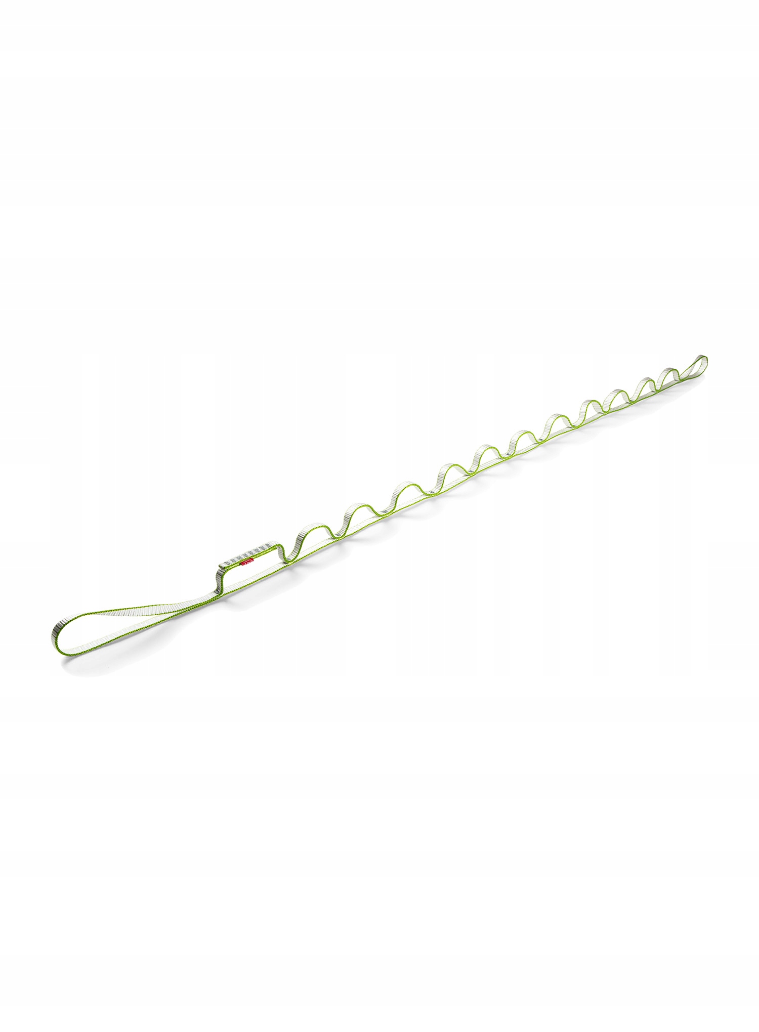 Páska Ocun Daisychain Bio-Dyn 11 mm 135 cm zelená