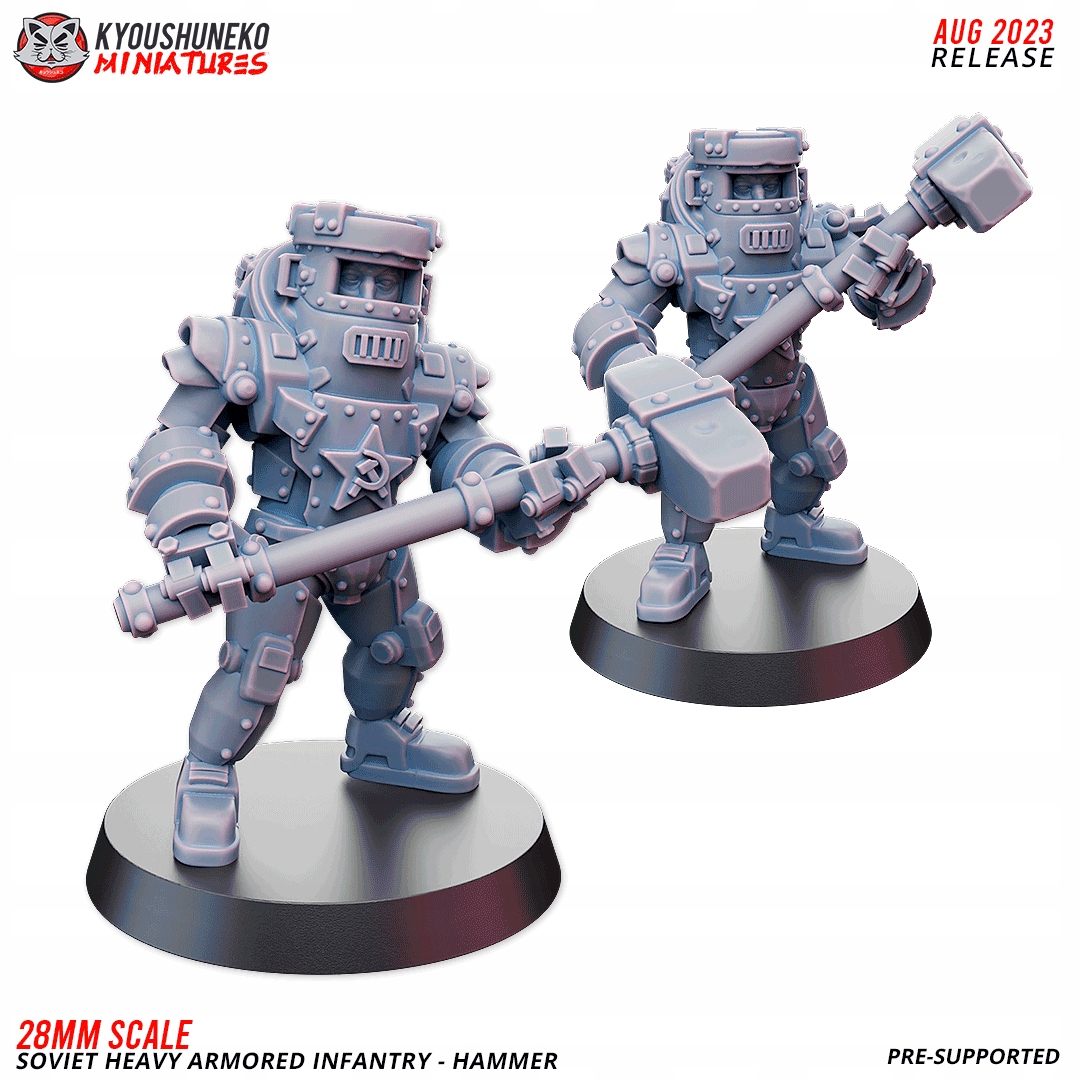 Hammer Soviet Heavy Armored Infantry Kyoushuneko M
