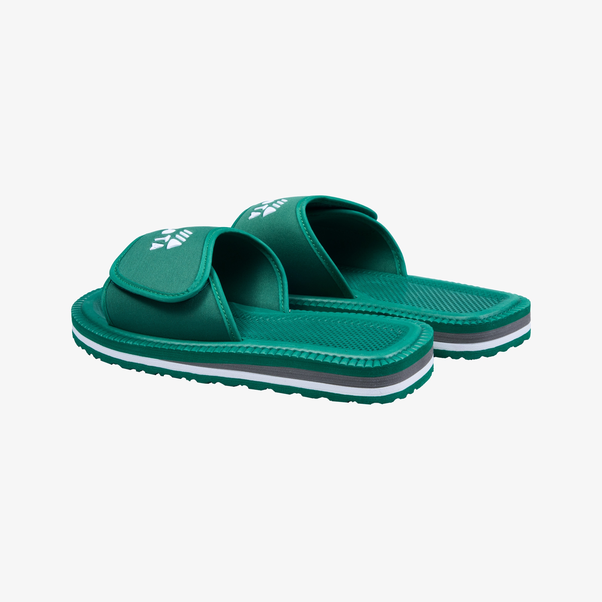 DAMSKIE KLAPKI KUBOTA 41 ZIELONE LEKKIE KLAPKI REGULOWANE NA RZEP 41 Model Rzep Ciemny Zielony