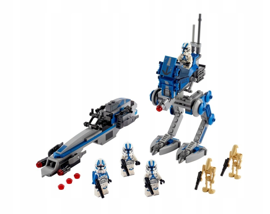 LEGO STAR WARS Żołnierze-klony z 501 legionu 75280 Wiek dziecka 7 lat +