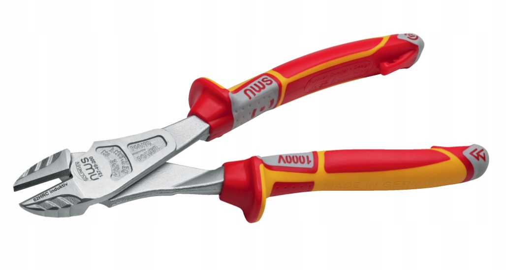 Szczypce boczne NWS o zwiększonym przełożeniu VDE 137-49-VDE-200