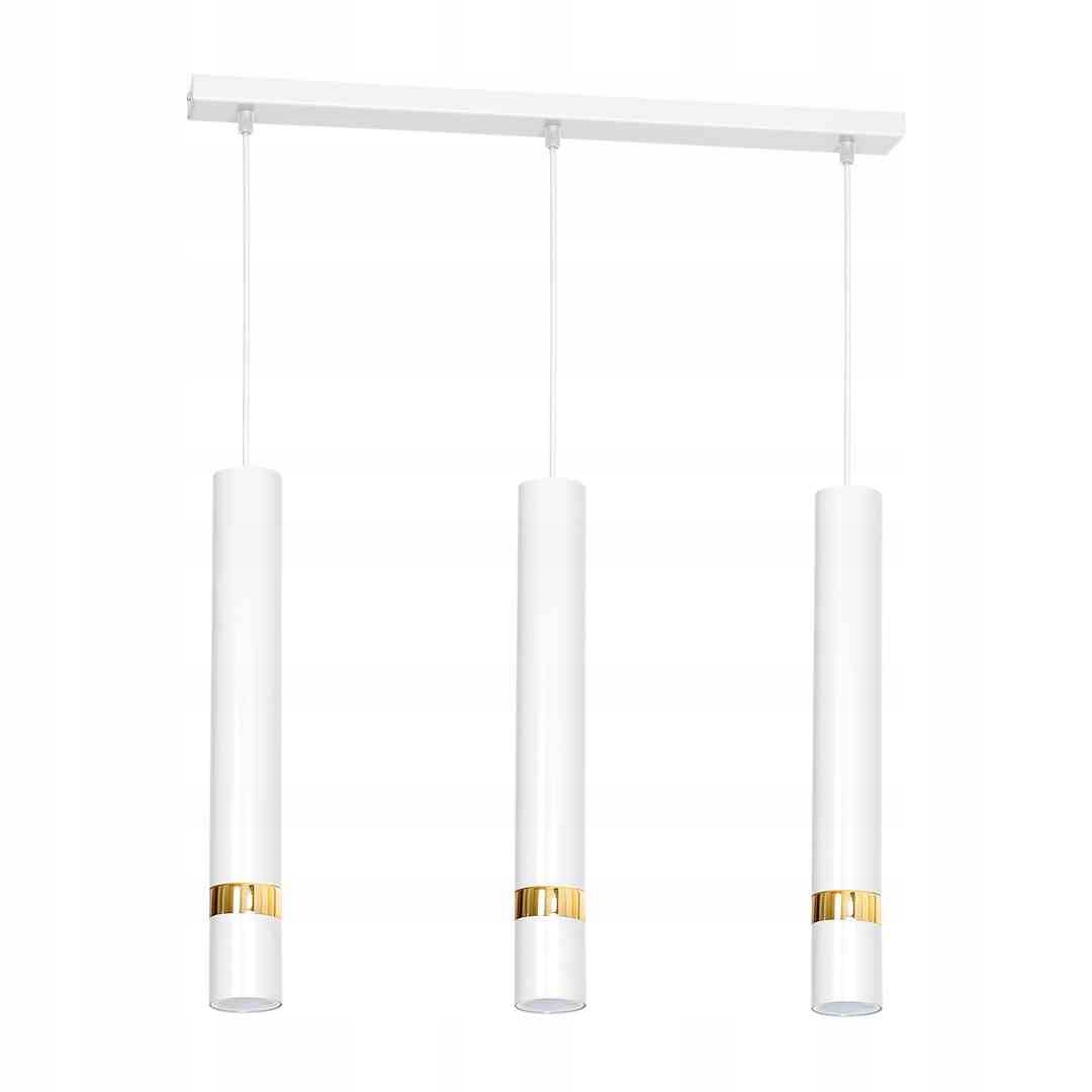 Závesná lampa Joker White/gold 3xGU10