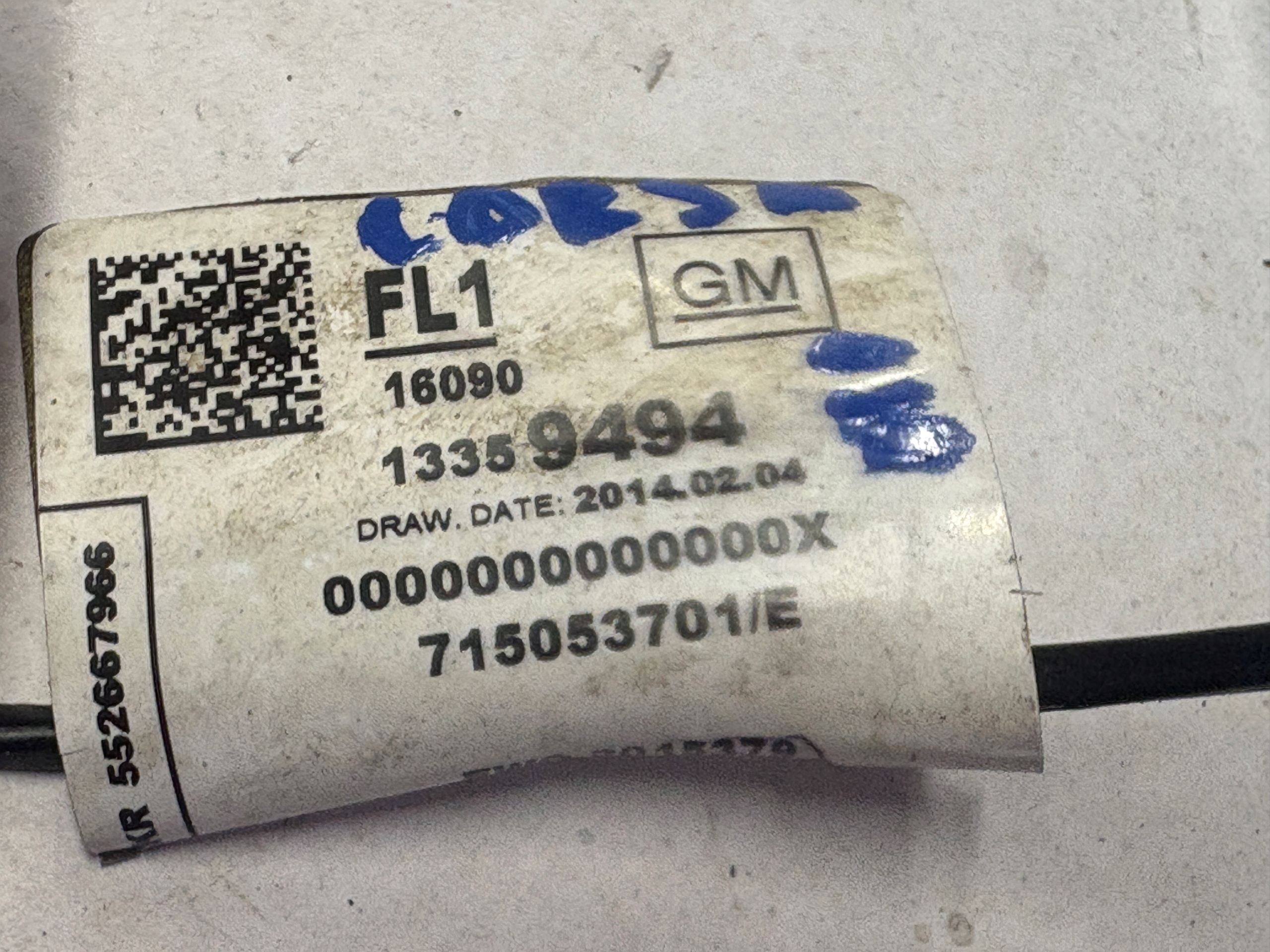 OPEL CORSA E bundle sensors PDC 13359494 13417949