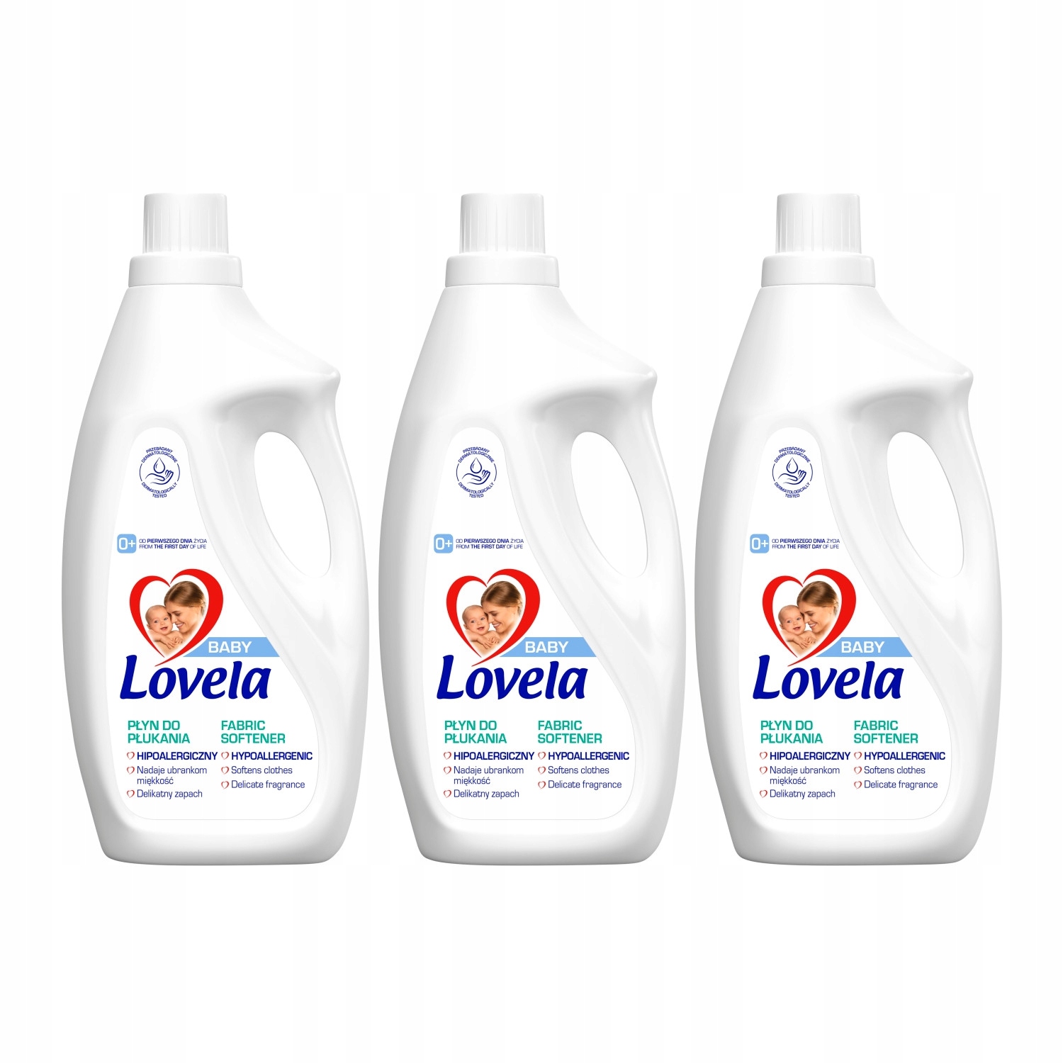 Levně 3x Aviváž Lovela Baby hypoalergenní 33 praní 2 l