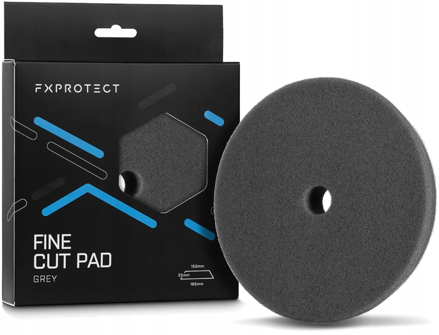 Fx Protect Fine Cut Pad Grey 125/ 140MM szary wykończeniowy pad polerski