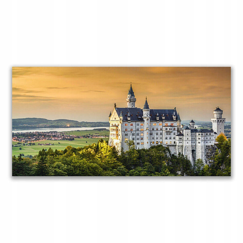 

Fotoobraz z grafiką 120x60 cm Pałac Góry Krajobraz