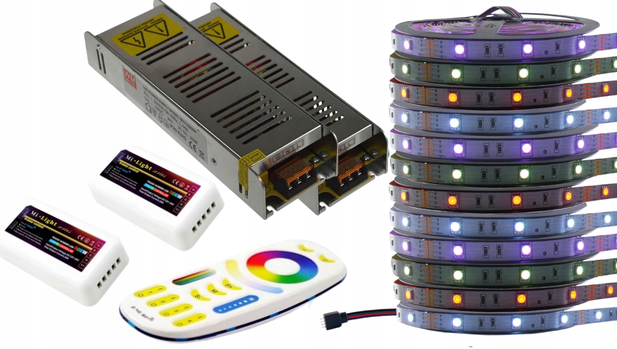 Sada Led pásikov Rgb 5050 Mi-Light Premium 4Z 60 m